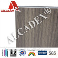 4mm interior acp wall panel/wooden finishing building material for wall cladding